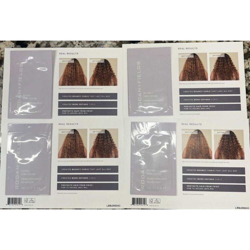 Rodan + Fields Define + Curl Cream Sachets 3ml 4-Pack
